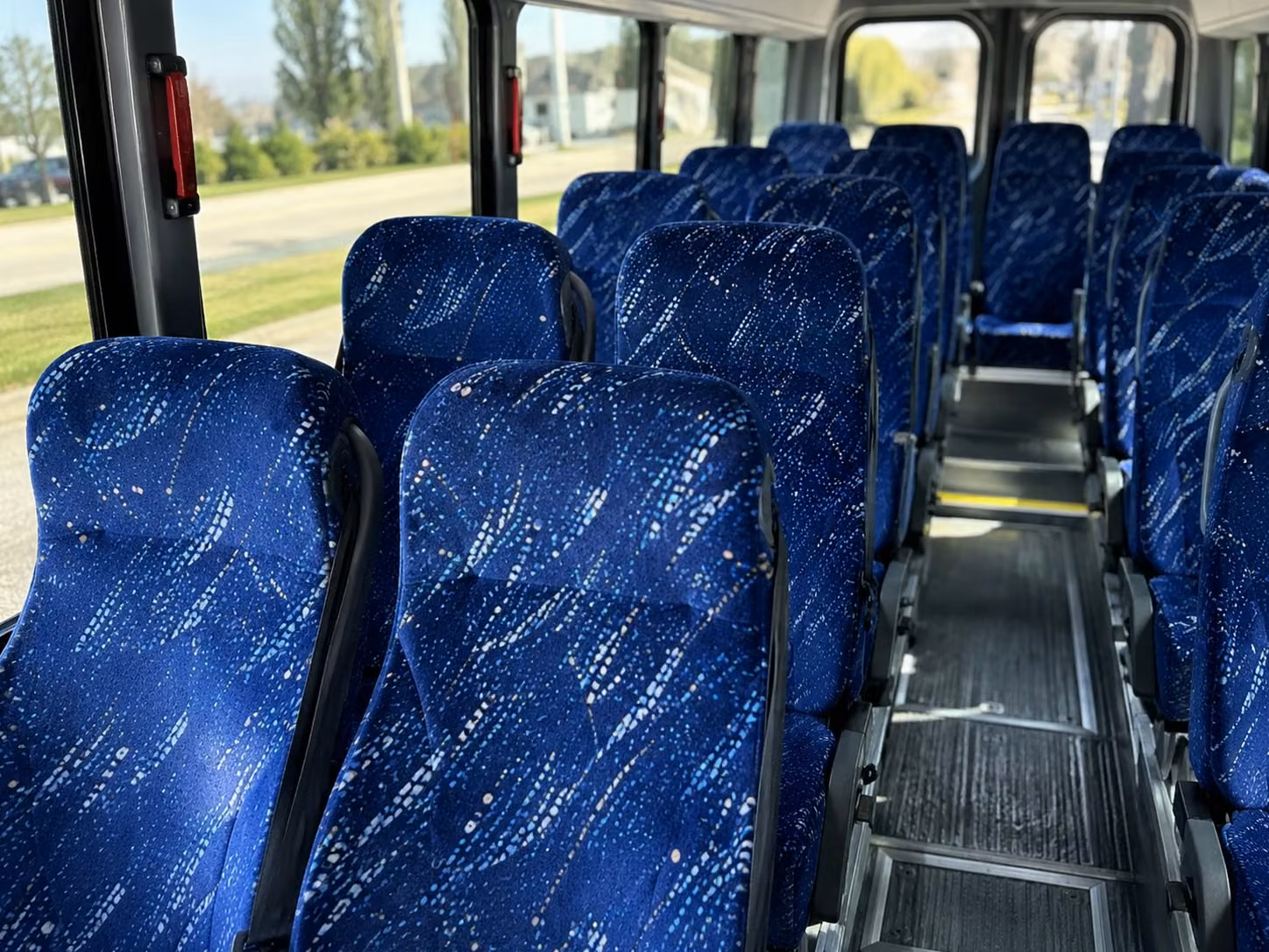 18 passenger minibus inside
