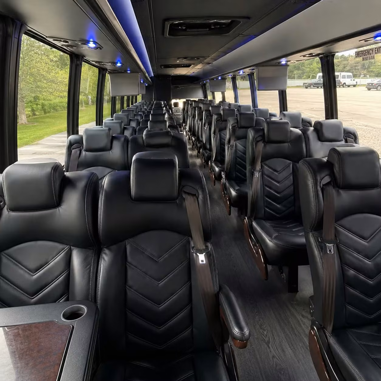 25 passenger minibus inside