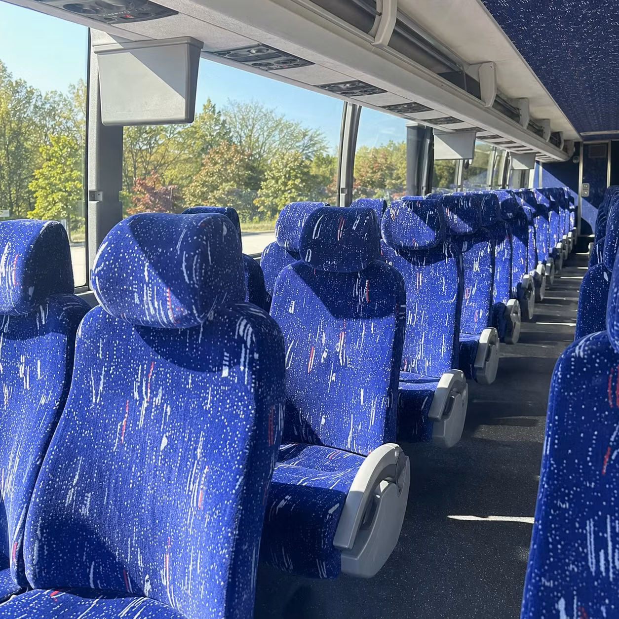 anaheim charter bus interior gallery
