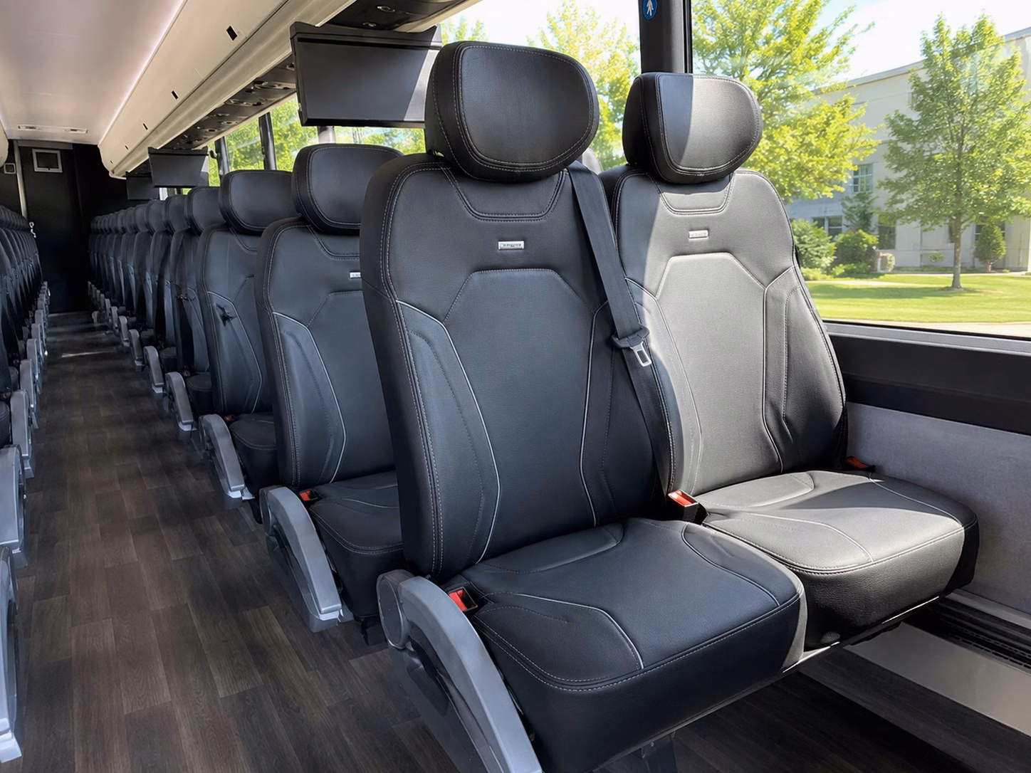 anaheim charter bus interior