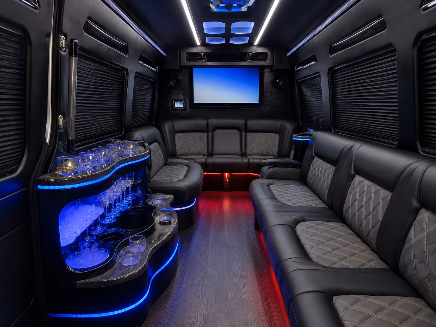 sprinter van transportation for groups and events across anaheim